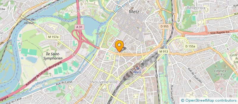 localisation de l'entreprise MONSIEUR CLAUDE KUNOWITZ  METZ