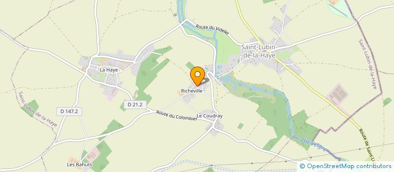 localisation de l'entreprise MONSIEUR CLAUDE LABIELLE à SAINT-LUBIN-DE-LA-HAYE