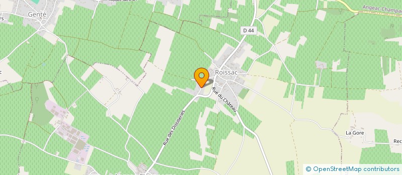 localisation de l'entreprise MONSIEUR CLAUDE LACAVE à ANGEAC-CHAMPAGNE