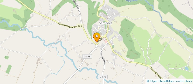 localisation de l'entreprise MONSIEUR CLAUDE LACOSTE  GEAUNE