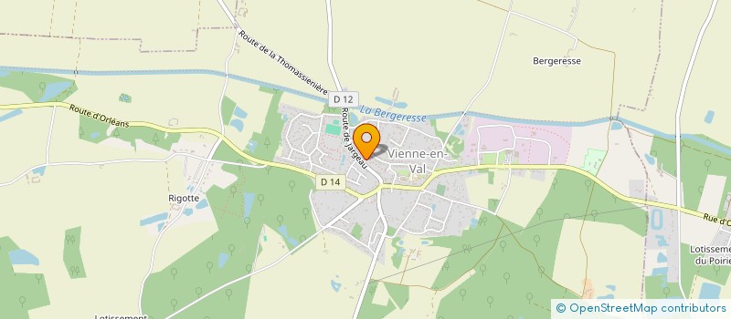 localisation de l'entreprise MONSIEUR CLAUDE LACOUR à VIENNE-EN-VAL