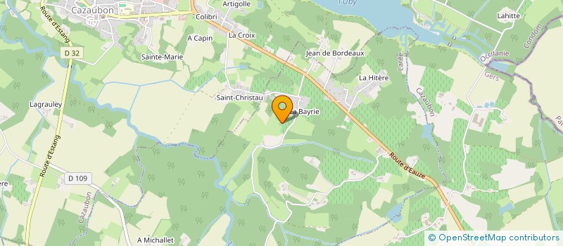 localisation de l'entreprise MONSIEUR CLAUDE LAFFITTE à LAREE
