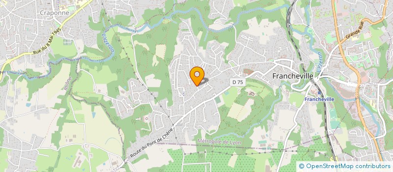 localisation de l'entreprise MONSIEUR CLAUDE LAFONT  FRANCHEVILLE