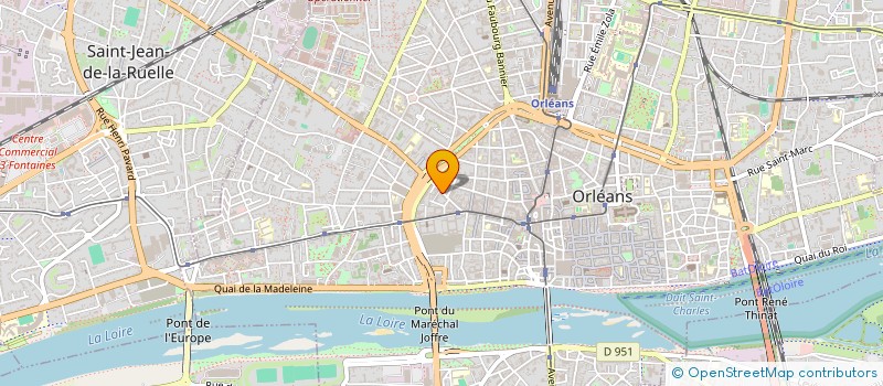 localisation de l'entreprise MONSIEUR CLAUDE LAFOY à ORLEANS