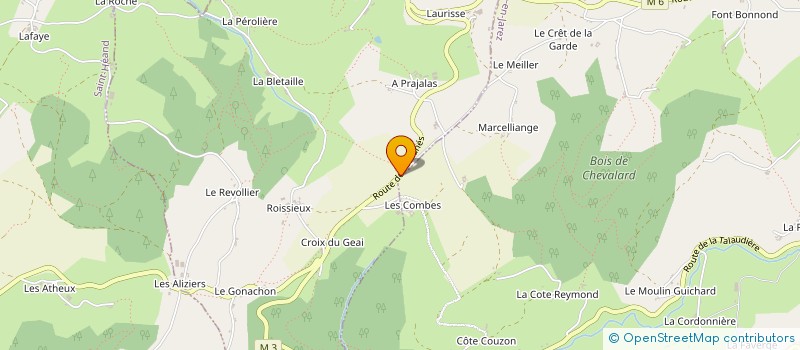 localisation de l'entreprise MONSIEUR CLAUDE LAGRANGE  FONTANES