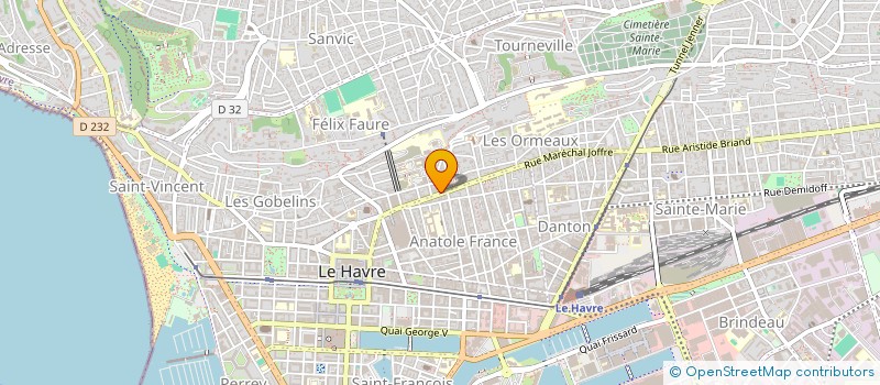 localisation de l'entreprise MONSIEUR CLAUDE LAGUIN à LE HAVRE