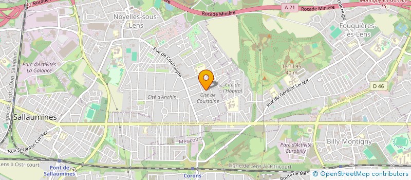 localisation de l'entreprise MONSIEUR CLAUDE LALLEMANT  NOYELLES-SOUS-LENS