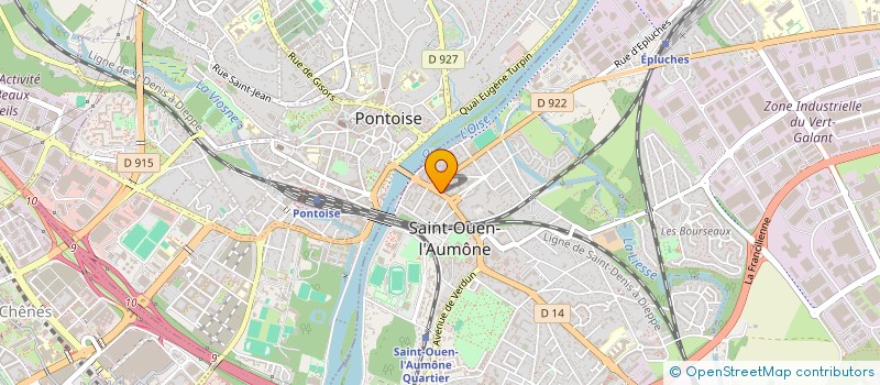 localisation de l'entreprise MONSIEUR CLAUDE LAMBERT à SAINT-OUEN-L'AUMONE