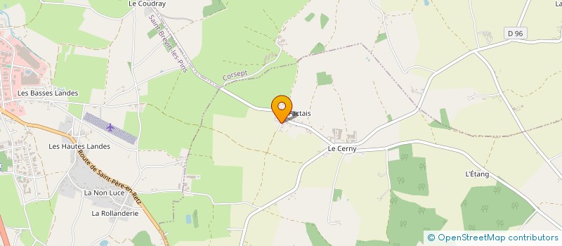 localisation de l'entreprise MONSIEUR CLAUDE LAMY  SAINT-PERE-EN-RETZ