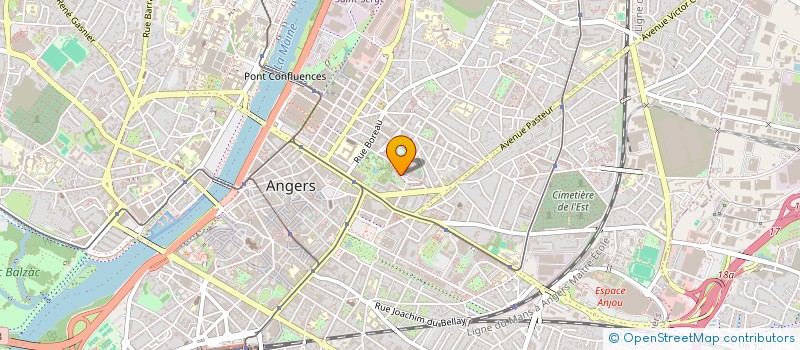 localisation de l'entreprise MONSIEUR CLAUDE LANDE à ANGERS