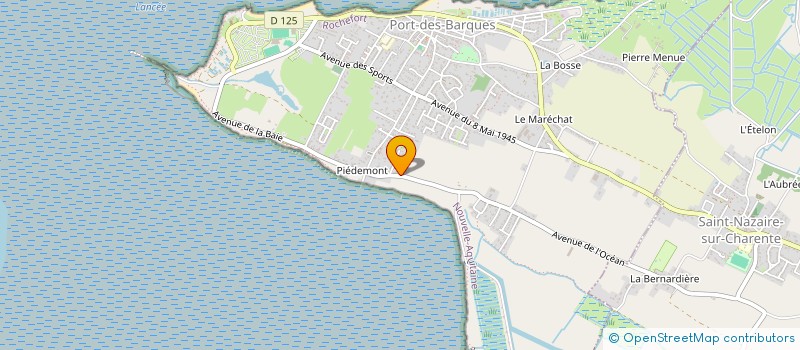 localisation de l'entreprise MONSIEUR CLAUDE LANDRAUD à PORT-DES-BARQUES