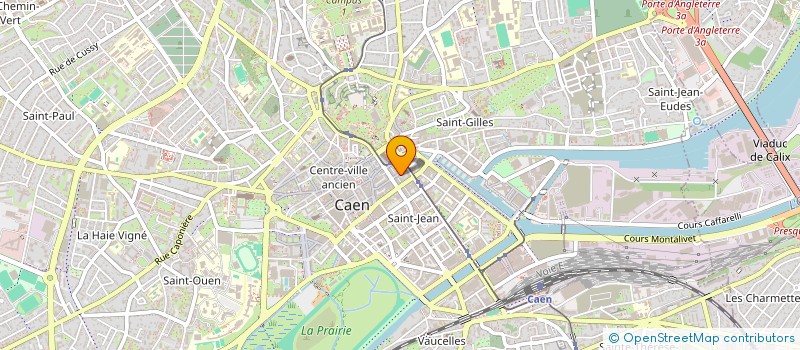 localisation de l'entreprise MONSIEUR CLAUDE LANGROGNET à CAEN