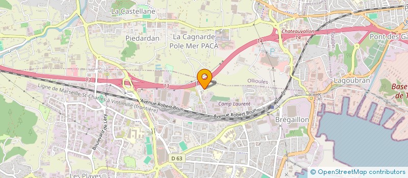 localisation de l'entreprise MONSIEUR CLAUDE LANZA  LA SEYNE SUR MER