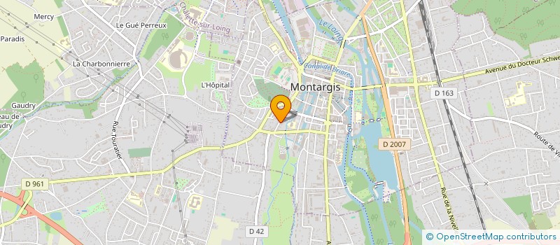 localisation de l'entreprise MONSIEUR CLAUDE LAPINTE à MONTARGIS