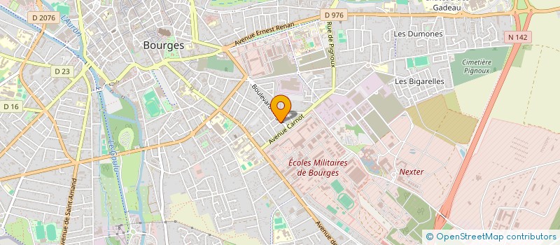 localisation de l'entreprise MONSIEUR CLAUDE LARCHER à BOURGES