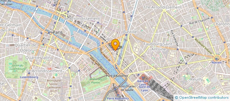 localisation de l'entreprise MONSIEUR CLAUDE LARCY  PARIS