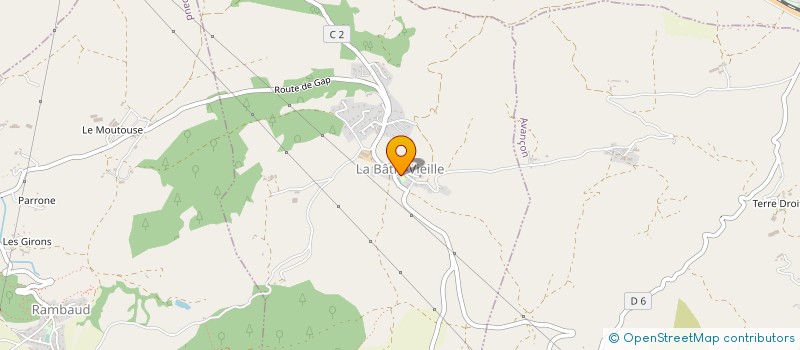 localisation de l'entreprise MONSIEUR CLAUDE LARRIEU à GAP