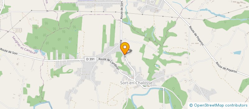 localisation de l'entreprise MONSIEUR CLAUDE LARROUY  NARROSSE