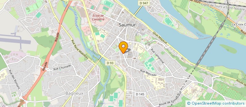 localisation de l'entreprise MONSIEUR CLAUDE LASCAUD  SAUMUR
