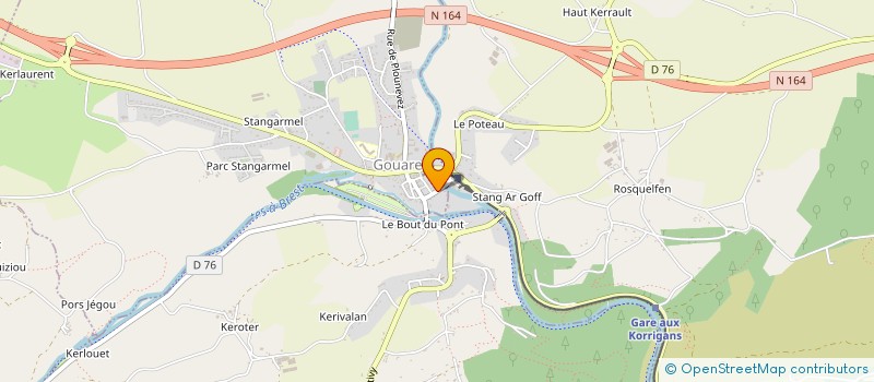 localisation de l'entreprise MONSIEUR CLAUDE LASSERRE à BON REPOS SUR BLAVET