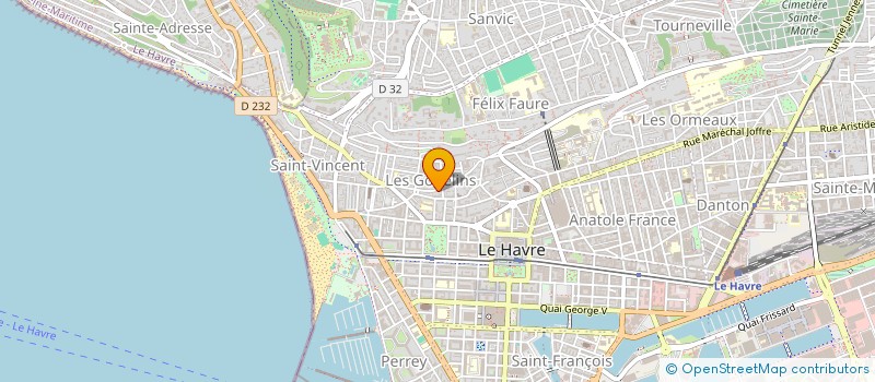 localisation de l'entreprise MONSIEUR CLAUDE LAUNAY à LE HAVRE