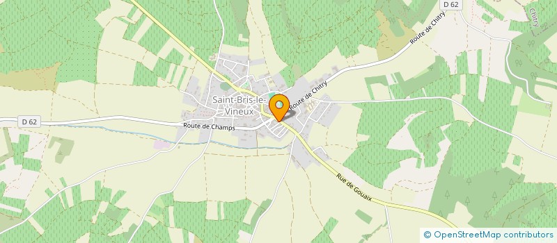 localisation de l'entreprise MONSIEUR CLAUDE LAURENT  SAINT-BRIS-LE-VINEUX