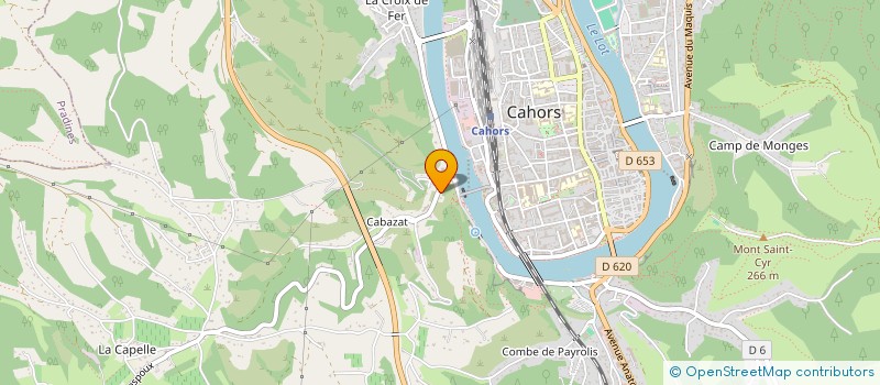 localisation de l'entreprise MONSIEUR CLAUDE LAVAYSSE à CAHORS