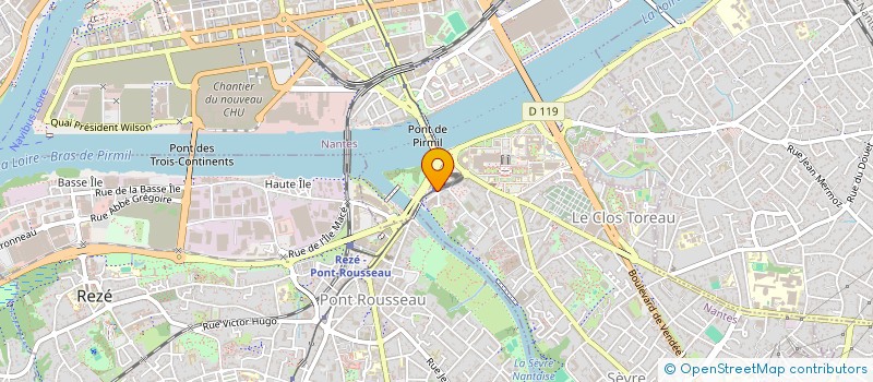 localisation de l'entreprise MONSIEUR CLAUDE LAVAZAY à NANTES