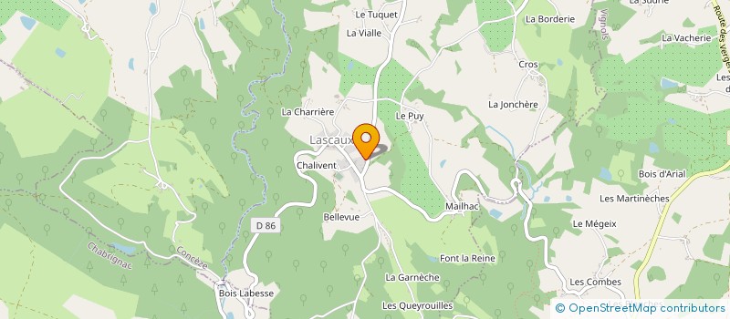 localisation de l'entreprise MONSIEUR CLAUDE LAVIALLE à VIGNOLS