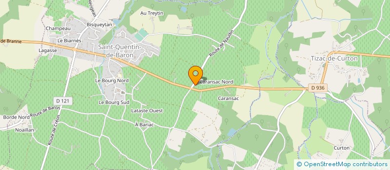 localisation de l'entreprise MONSIEUR CLAUDE LAVILLAUREX  BARON