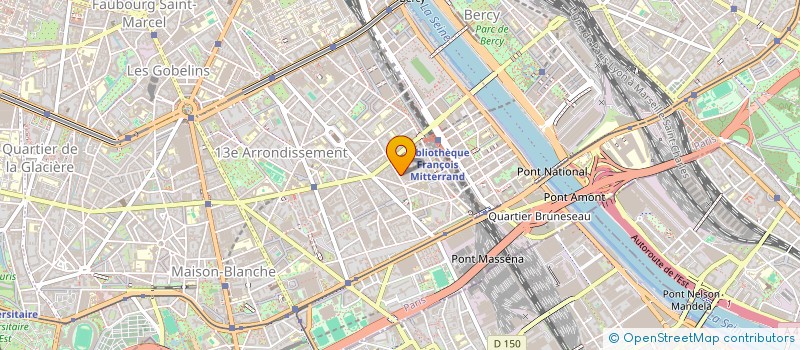 localisation de l'entreprise MONSIEUR CLAUDE LE BIGOT  PARIS