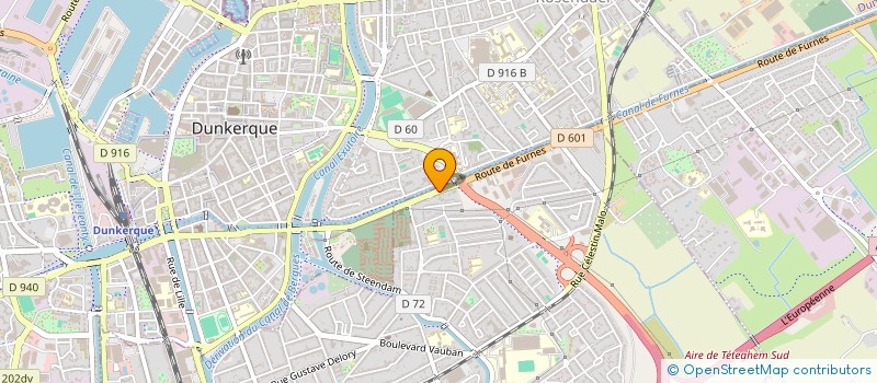 localisation de l'entreprise MONSIEUR CLAUDE LE BOEUF  COUDEKERQUE-BRANCHE