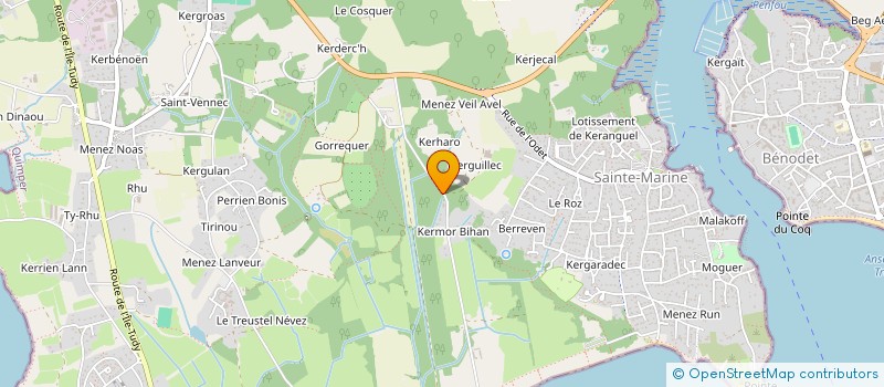 localisation de l'entreprise MONSIEUR CLAUDE LE DU  COMBRIT