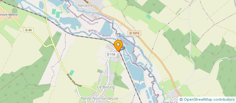 localisation de l'entreprise MONSIEUR CLAUDE LE GUEN  NESLE-NORMANDEUSE