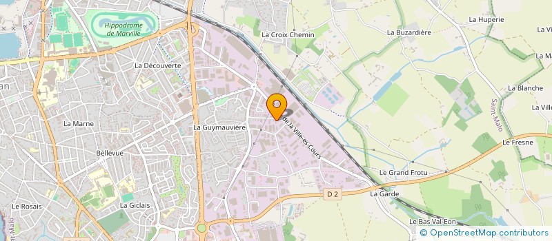 localisation de l'entreprise MONSIEUR CLAUDE LE GUYADER  SAINT-MALO
