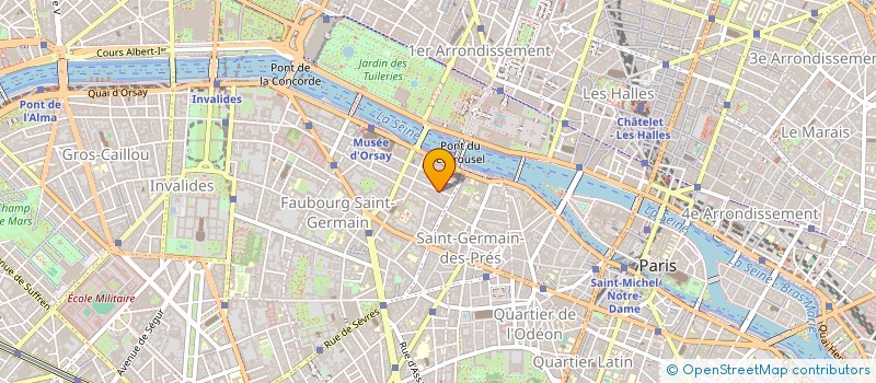 localisation de l'entreprise MONSIEUR CLAUDE LE PEN  PARIS