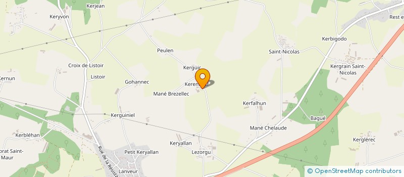 localisation de l'entreprise MONSIEUR CLAUDE LE ROUZIC  LANGUIDIC