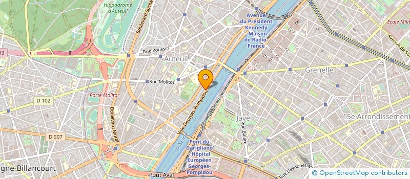 localisation de l'entreprise MONSIEUR CLAUDE LE SACHE à PARIS