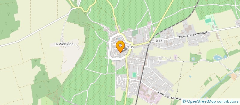 localisation de l'entreprise MONSIEUR CLAUDE LEBLANC  BLANCS-COTEAUX