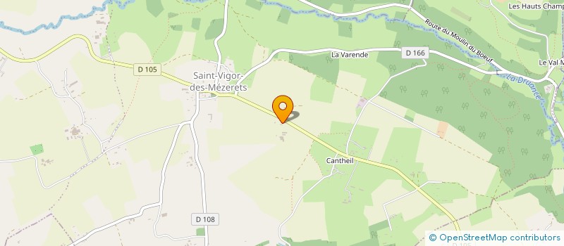 localisation de l'entreprise MONSIEUR CLAUDE LEBLOND à TERRES DE DRUANCE