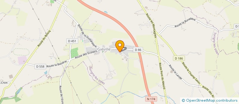 localisation de l'entreprise MONSIEUR CLAUDE LEBOUTEILLER à TORIGNY-LES-VILLES
