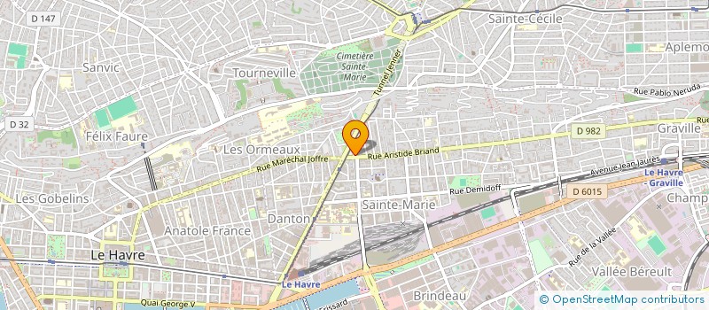 localisation de l'entreprise MONSIEUR CLAUDE LECOINTRE  LE HAVRE