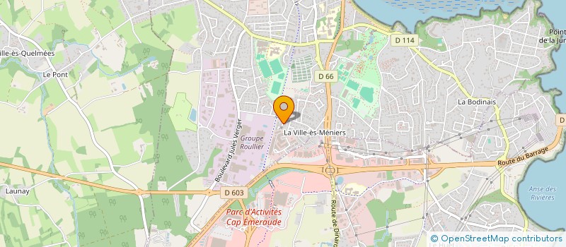 localisation de l'entreprise MONSIEUR CLAUDE LEFFONDRE  DINARD