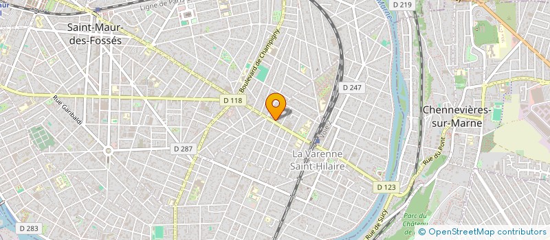 localisation de l'entreprise MONSIEUR CLAUDE LEGENDRE à SAINT-MAUR-DES-FOSSES