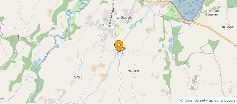 localisation de l'entreprise MONSIEUR CLAUDE LEGOFF à PLEBOULLE