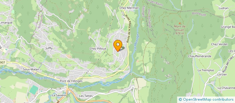 localisation de l'entreprise MONSIEUR CLAUDE LEMAIRE  FILLINGES