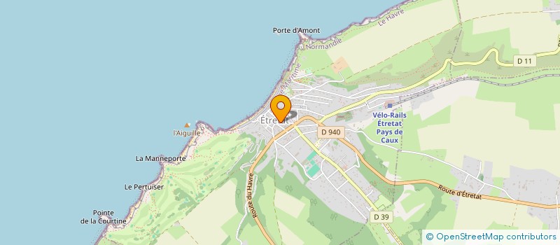 localisation de l'entreprise MONSIEUR CLAUDE LEMARIE à ETRETAT