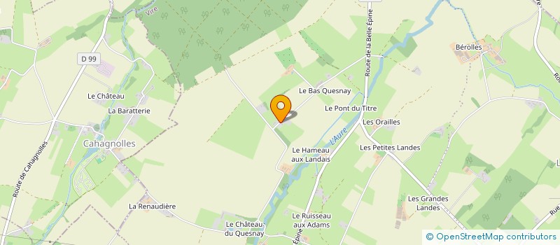 localisation de l'entreprise MONSIEUR CLAUDE LEMASLE à CAHAGNES