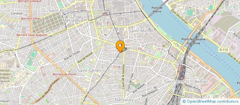 localisation de l'entreprise MONSIEUR CLAUDE LEMASSON  BORDEAUX