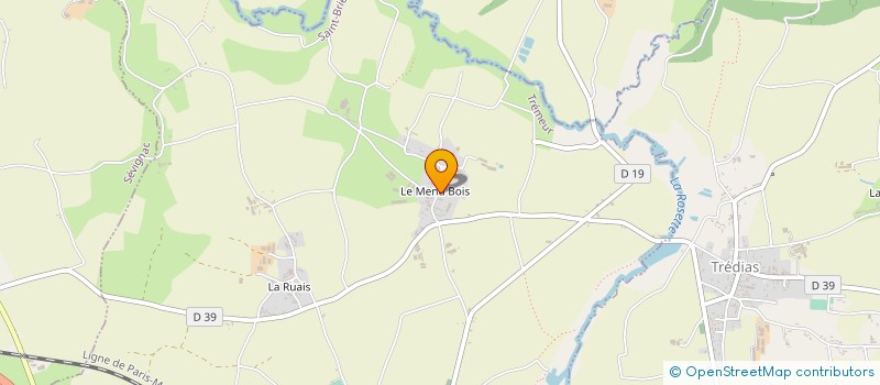localisation de l'entreprise MONSIEUR CLAUDE LEMETAYER à TREMEUR